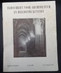 redactie (diverse schrijvers) - Tijdschrift voor architectuur en beeldende kunsten Katholiek bouwblad 11 juni 1960 no12 jaargang XXVII