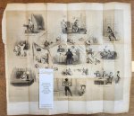  - Almanakprent Leidsch Studentencorps 1853/ Almanac print