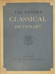 M. Cary 118268, J. D. Denniston , J. Wight Duff , A.D. Nock , W.D. Ross , H.H. Scullard 217117 - The Oxford Classical Dictionary