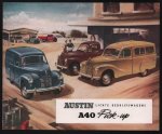 AUSTIN - (AUTO FOLDER - CAR BROCHURE) Austin lichte bedrijfswagens A40 Pick-up