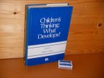 Siegler, Robert S. - Children`s Thinking: What Develops?