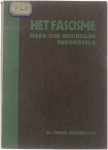 Frans Schaepman - Het Fascisme naar zijn beginselen beoordeeld