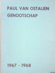 Willekens, E & G. Borgers & Paul Hadermann - Verslag over 1967 en 1968 van het Paul van Ostaijen-Genootschap