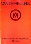 Auteur onbekend - Speciaal nummer Van de Helling Scheepswerf de Merwede