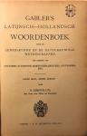 Eisendrath, B. - Gabler's Latijnsch-Hollandsch woordenboek