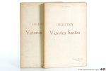 Sardou, Feu M. Victorien. - Catalogue de la Bibliothèque de Feu M. Victorien Sardou. Première partie. Livres anciens, rares et précieux. Livres aux armes de personnages célèbres. Livres illustrés du XVe au XVIIIe siècle. Recueils de costumes, etc. Deuxième partie. Li...