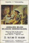 expo - animaliers Belges - belgische dierenschilders - exposition - tentoonstelling