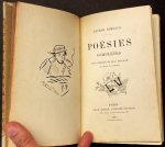 RIMBAUD, Arthur - Poésies complètes. Avec préface de Paul Verlaine et notes de l'éditeur.