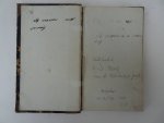 Swildens, J.H.. - Vaderlandsch A-B Boek voor de Nederlandsche Jeugd/ Eerste beginselen van het cyfferen en van alle kunsten en handwerken. 2 delen in 1 band.