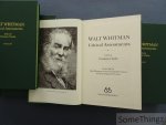Clarke, Graham (editor) - Walt Whitman. - Walt Whitman Critical Assessments. Vol.I: The Man and the Myth: Biographical Studies. Vol.II: The Response to Writing. VOL.III: Writers on Whitman's Writing. Vol.IV: Walt Whitman in the Twentieth Century: A Chronological Overview.