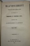Diversen - Maandschrift voor den beschaafden stand, ter bevordering van Bijbelkennis en Christelijk leven. Uitgegeven door de ringsvergadering van Amsterdam. Voor 1855-1858, vier delen