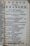 Sluiter, Willem - Vreugd- En Liefde-Sangen. Aen de Gemeynte J. Christi binnen, en rondom in de buurten des Kerspels van Eybergen. Neffens de misgeloovige Misse. WAARBIJ: Gezangen van Heylige en Godvruchtige stoffe. De sesde Druk.