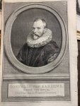 HOUBRAKEN, J., - Cornelis van Aarsens, Heer van Spyk, Griffier van de Staaten Generaal.