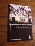Amnesty International - Broken Lives - One Year Of Intifada Israel. Occupied Territories/Palestinian Authority
