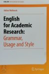 Adrian Wallwork 40842 - English for Research Grammar, Usage and Style