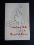 Folder - International Ballet of the Marquis de Cuevas Folder - International Ballet of the Marquis de Cuevas