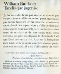 Faulkner, William - Tandis que j'agonise (FRANSTALIG) Faulkner, William - Tandis que j'agonise (FRANSTALIG)