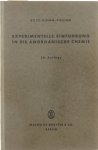 Henrich Biltz Werner Fischer Wilhelm Klemm - Experimentelle Einführung in die anorganische Chemie