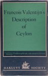 François Valentijn 11723 - François Valentijn's Description of Ceylon