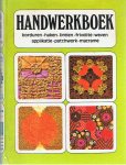 Lammer, Jutta (samenstelling door) - Handwerkboek -  borduren, haken, breien, weven, tapijtknopen, applikatie, patchwork en macramé
