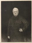 Massard. - Lithography on chine collé ca 1900 | Portret van de Franse politicus Adolphe Thiers (1797-1877) door Massard naar schilderij van Leon Joseph Bonat, 1 p.
