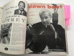 n.n - Down Beat - Tijdschrift ingebonden 17 Oktober 1957 - 27 Nov 1958 (15 nummers)