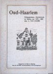 Damme, A. van - Oud- Haarlem uithangteekens, gevelsteenen en molens van 1470- 1668
