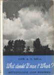 Nell, A.C. - Wat denkt u van het weer? Meteorologie voor iedereen