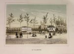  - [Lithography, Lithografie, The Hague] Het Willemspark (The Hague, Den Haag), 1 p, published around 1860.