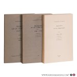 Schouteet, A. (ed.). - Regesten op de oorkonden. Deel 1: 1089-1300. Deel 2: 1301-1339. Deel 3: 1340-1384.