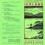  - Vacantie zeereizen per vrachtboot naar Ierland.