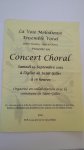 La Voíe Mélodieuse Ensemble Vocal - Concert Choral à l'église de Saint-Gilles
