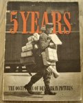 MENTZE, ERNST. - 5 Years. The Occupation of Denmark in Pictures. Edited and written by Ernst Mentze. Foreword by Poul Norlund.