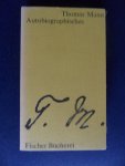 Mann, Thomas - Thomas Mann. Autobiographisches.