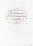 WARE, George W.; - DEUTSCHES UND OESTERREICHISCHES PORZELLAN,