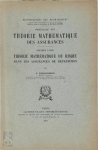 J. Dubourdieu - Théorie Mathématique du Risque dans les Assurances de Répartition Monographies des Probabilités, fascicule VIII (Théorie Mathématique des Assurances), premier livre