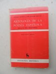 Alonso damaso ,  Blecua jose manuel - Antologia Hispanica 3 -  Antologia de la Poesia Espanola, lirica de tipo tradicional