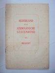 Mussert - Nederland en de Germaansche statenbond
