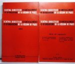 X - Schema directeur d'amenagement et d'urbanisme de la region de Paris 1965 (4 volumes)