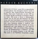 Fittkau, Gerhard - Mein 33.Jahr (DUITSTALIG)