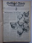  - Geflügel - Börse. Westdeutsche Ausgabe. Organ des Bundes deutscher Rassegeflügelzüchter. 1962, 1963, 1964.