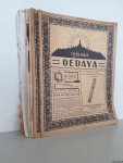 Soeroto, Noto - en anderen - Oedaya: geïllustreerd tijdschrift voor Nederland en Indonesië (5 afleveringen)