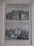 Nijmegen. - 't Huis Mussenburg by Nymeguen, 1744/ 't Huis Mussenburg.