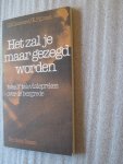 Lammens, G.N. / Pijlman, E. - Het zal je maar gezegd worden / twaalf televisiepreken over de bergrede