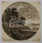 PERELLE, GABRIEL, - Landscape with shepherd