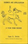 Stein, Zane - Essence and Application. A view from Chiron