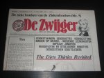 Blad - De Zwijger, Satire voor blijmoedigen Blad - De Zwijger, Satire voor blijmoedigen