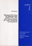 Sturm, Kai. - Räumungsvollstreckung und Räumungsschutz gemäß 765a ZPO unter Berücksichtigung der zweiten Zwangsvollstreckungsnovelle.