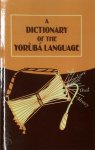  - A Dictionary of the Yoruba Language