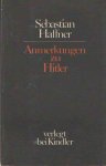 Haffner, Sebastian - Anmerkungen zu Hitler